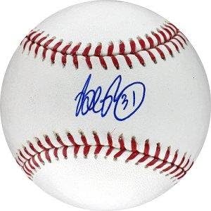 Брад Пени подписа Официален номер 31 Роулингса в Мейджър лийг бейзбол (Доджърс / Марлинз / Ред Сокс / Тигри)