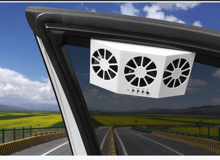 Кола на Вентилатора за Охлаждане на слънчевата енергия Cooler Window Auto Air Vent Вентилатор за Вентилация