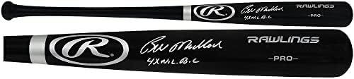 Бил Мэдлок Подписа Бейзболна бухалка Rawlings Big Stick Забавно с Надпис Mad Dog - Бейзболни бухалки MLB С Автограф