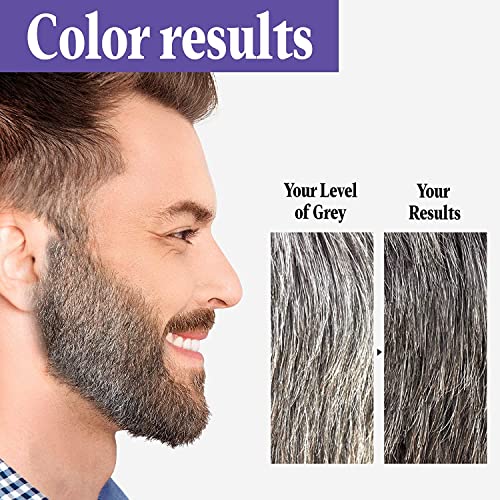 Just For Men Оттенък побеляване на мустаците и брадата, Оцветяване на брадата за побеляване на косата с четка