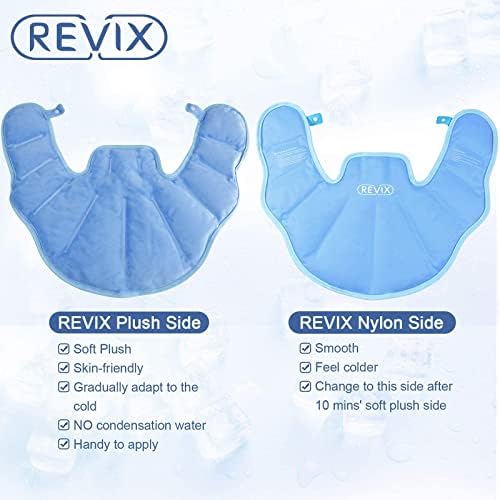REVIX Приключи с лед за глезените с увреждания за многократна употреба пакет с лед за облекчаване на болката