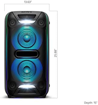 Мощна Домашна аудио система Sony XB72 с технологията Bluetooth (GTK-XB72) Черен