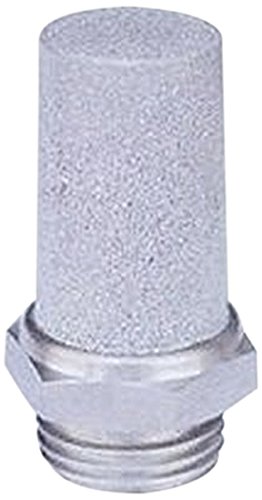 Пневматичен Конусен Филтър шумозаглушител MettleAir SSL-N02, Неръждаема Стомана, 1/4 NPT (опаковка от 10 броя)