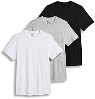 Мъжка Риза Жокей, Памучен Тениска с кръгло деколте - Участък, 3 опаковки