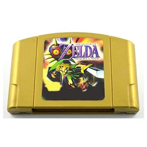 Игри касета BrotheWiz Nintendo N64 Games - Zeldaed Legend Majora's Mask на английски Език за 64-битова версия