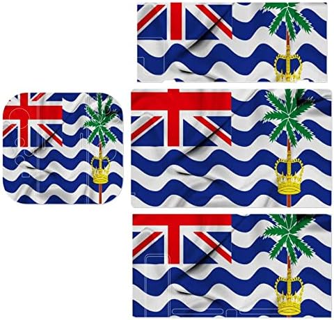 Флаг Британска територия в Индийския океан Пълно Защитно Покритие За кожата Дизайн Амбалажна Стикер Стикер е