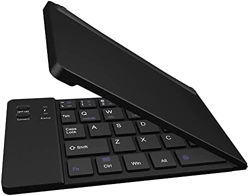 Работи от Cellet Ультратонкая сгъваема безжична Bluetooth клавиатура, съвместима с Dell XPS 17 - L701X с поставка