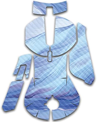 Обшивка MightySkins от въглеродни влакна, съвместими с игри на мишката SteelSeries Съперник 5 - Въображаеми