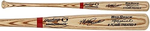 Майк Шмид Филаделфия Филис Блондинка С Автограф на Adirondack Роулингс Детска Модел Прилеп - MLB Bats С Автограф