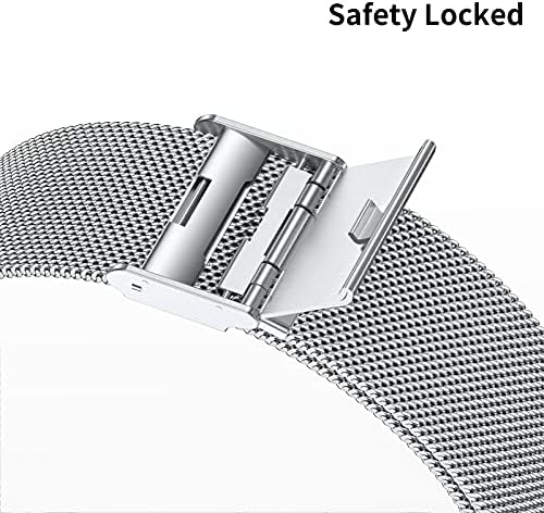 Easuny Съвместим с Apple Watch Band 41 мм 40 мм, 38 мм и 45 мм 44 мм 42 мм За жени и мъже - Регулируем Метален