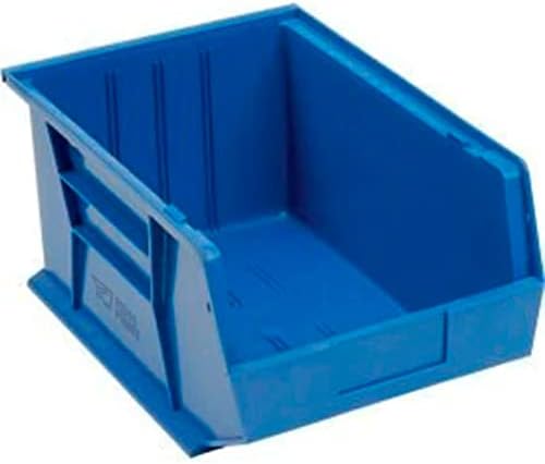 Пластмасов контейнер за подреждане и окачване, 11 W x 16G x 8В Синьо