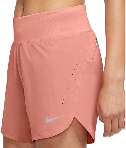 Дамски шорти за бягане Nike Eclipse 5 (светъл корен марены), размер 2XL