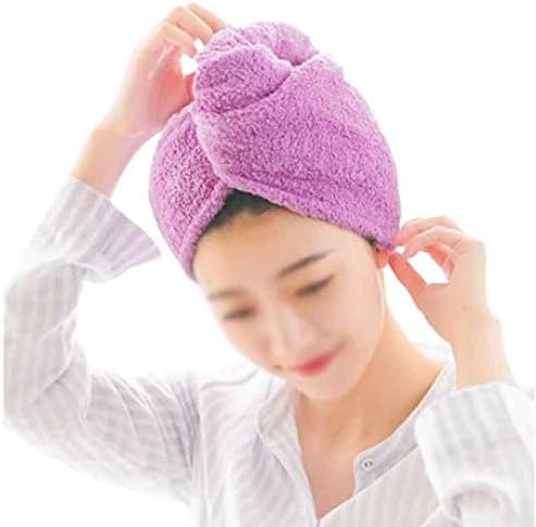 WPYYI 1 бр., Обвивка за сушене на коса след душ от Микрофибър, женски кърпи за момичета, Бързосъхнеща Шапка