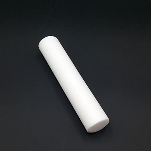Бял прът от политетрафторэтилена, екологично чист нетоксичен пластмасов прът от PTFE Направи си сам /прът от