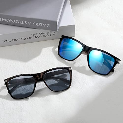 EYEGUARD 2 Опаковки Бифокальных Слънчеви очила за четене за Мъже Със Защита UV400 На Открито Класически Дизайнерски