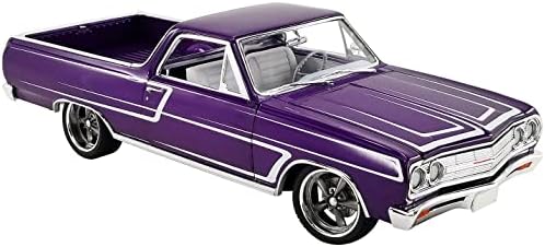 1965 Chevy El Camino SS Custom Cruiser Purple Met с бяла графика, Лимитированная серия в 678 екземпляра по целия