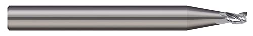 Квадратна Бележка слот за Micro 100 MEFM-030-300, Диа на нож е 3 мм 3 мм LOC, 2 Ет., Диаметър джолан 6 мм, 57