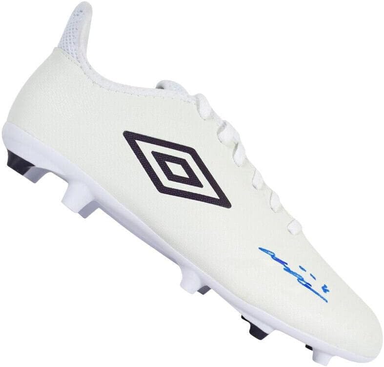 Футболни обувки с автограф на Джон Тери - Umbro, Бяла обувка с автограф - Футболни обувки с автограф