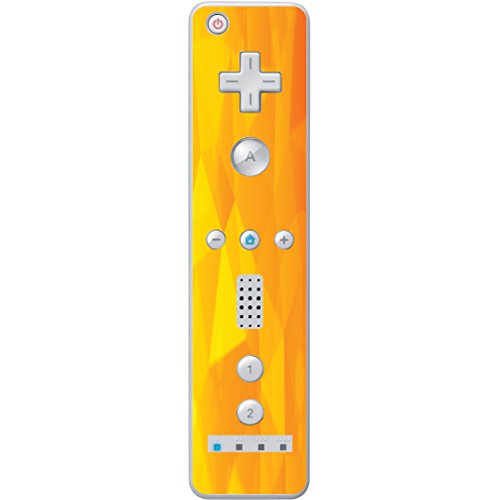 Orange Vinyl Стикер с Многоугольным дизайн от egeek amz за контролера Wiimote Wii