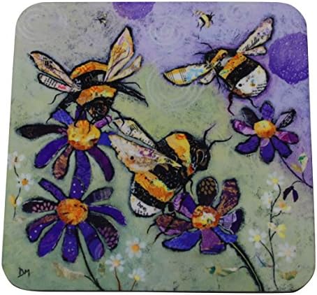 Подложка за маса Dawn Maciocia 'Humble Bumble' Bees & Flower в увеселителен парк
