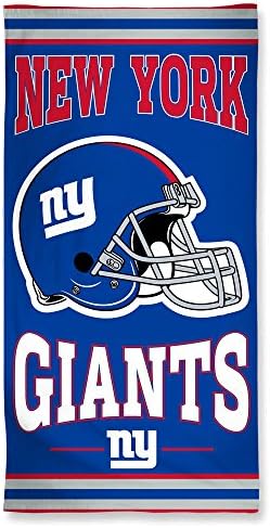 Плажна Кърпа от влакна WinCraft NFL New York Giants, 9 паунда /30 х 60