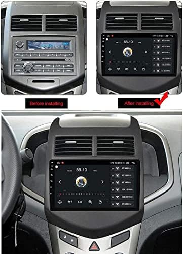 9-Инчов Android 10,0 Двоен DIN GPS-Навигация-Мултимедиен плеър за Chevrolet Aveo 2011-2013, FM/RDS/DSP/ Bluetooth