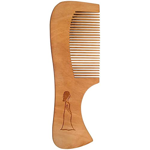Дървена четка за коса Бременна лейди (HA00041013)