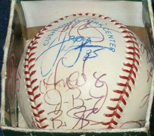 1996 Отборът на Чикаго Уайт Сокс ПОДПИСА Бейзболни топки С АВТОГРАФИ на Томас Guillena Бейнса - Бейзболни топки