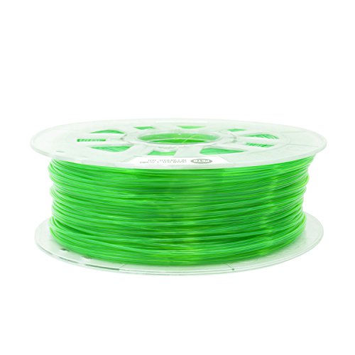 ПЭТГ-конец Gizmo Dorks 1,75 мм, 1 кг /2,2 кг за 3D-принтери, Полупрозрачно зелено