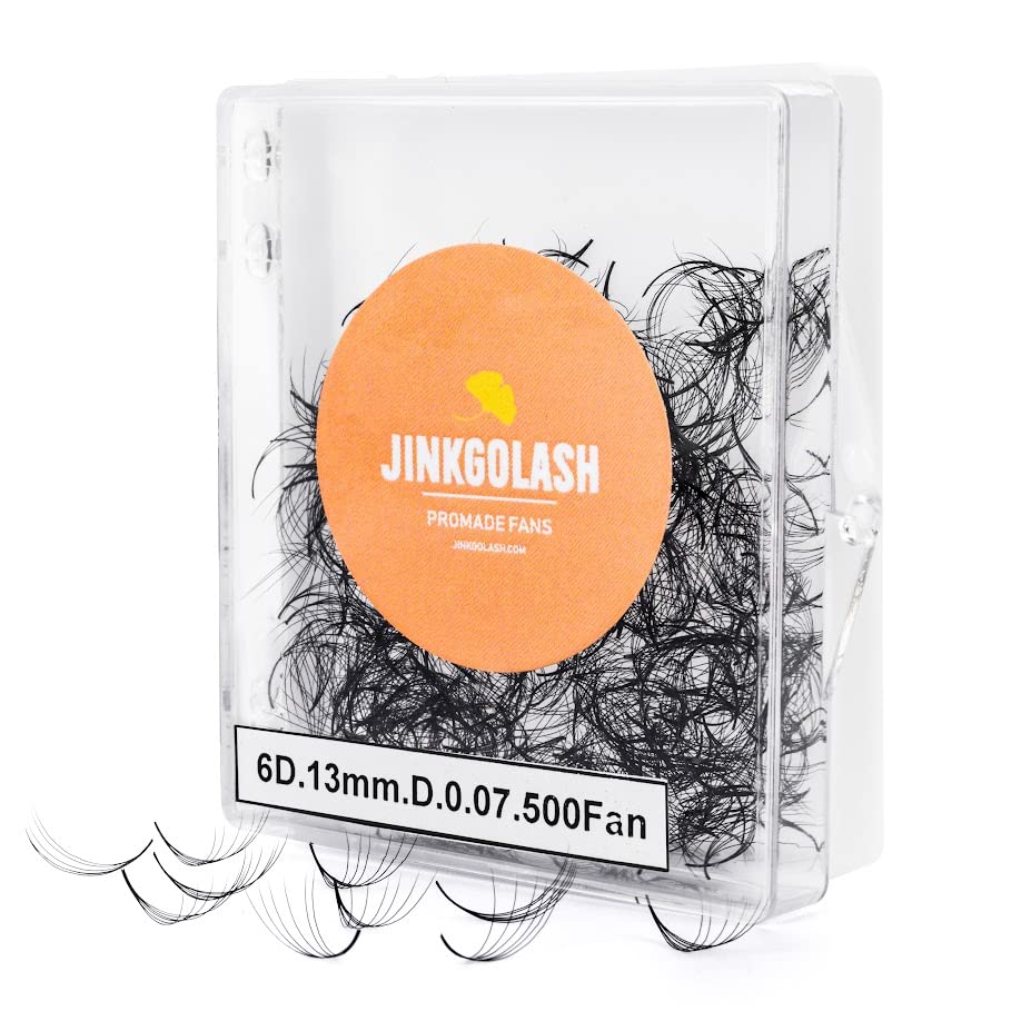 Удължаване на миглите JINKGOLASH 500 Promade От 3D до 16D, Чисти Фен На Миглите 0.03/0.05/0.07 дебелина на миглите