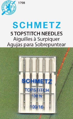 Игла за отстрочки върха SCHMETZ (130 Н) за шевни машини - Кардные - Размер 100/16