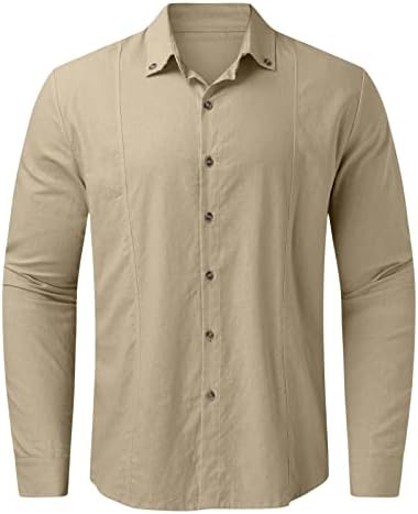 ZDDO/ Мъжки Ежедневни Риза с копчета, риза от Chambre с дълъг ръкав, Ежедневни риза в стил Уестърн, Бизнес Ризи