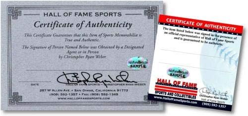 Бейзболен клуб MLB Бруклин ЛА Доджърс Blue С Автограф от Ръката на Тони Малиноски - Бейзболни Топки с Автографи