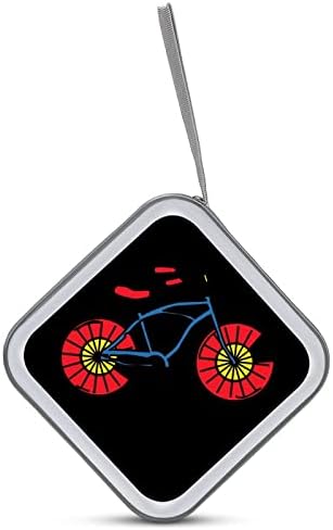 Флаг Колорадо и Велосипеден Калъф за cd-та Пластмасов Държач за DVD-в Чантата за Преносим персонален Органайзер