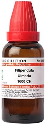 Д-р Уилмар Швабе Индия Filipendula Ulmaria Отглеждане на 1000 МЛ Флакон с 30 мл за разплод