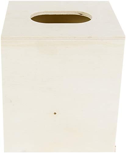 Дървена кутия за Салфетки-Квадрат