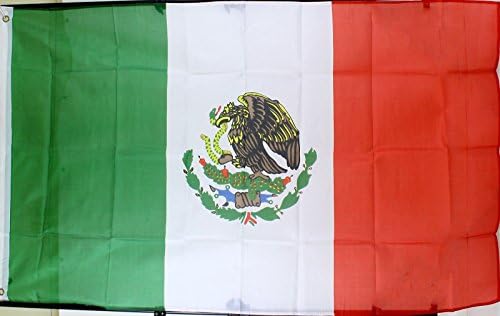 Див чесън Внос от Америка 3 'x 5' Знаме на Мексико Бандера де Мексико Мексиканският национален флаг на НОВА