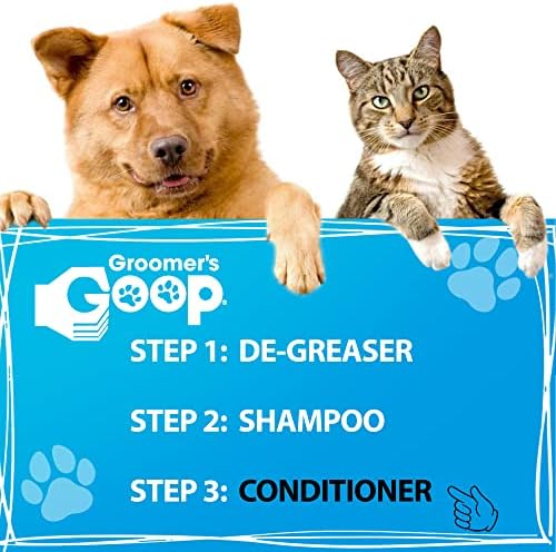 Климатик за лъскава козина Groomer's GOOP с витамин е и алое Вера - Климатик за кучета, котки, Кученца и Котенков