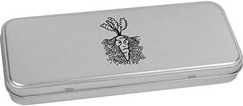 Лидице Метална кутия за канцеларски материали Azeeda Отглеждане на моркови на панти /Кутия за съхранение (TT00195013)