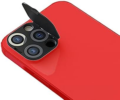 Капачка за обектива на камерата EYSOFT е Съвместим с iPhone 12 Pro Max В комплект с капак, предната камера на iPhone (сребро), защитава поверителността и сигурността, но не влияе н