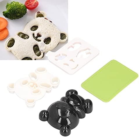 форма за оризови Топки plplaaobo Panda, Форма за Печене на Онигири от Хранително-Силикон, Скъпа, със собствените