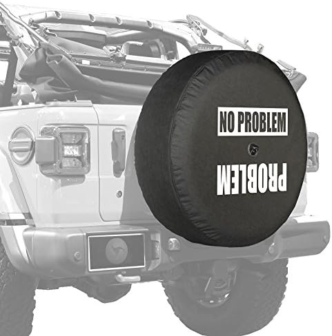 Boomerang - Без проблеми - 32-инчов Мек калъф за гуми JL за Jeep Wrangler JL (с камера за задно виждане) - Sport