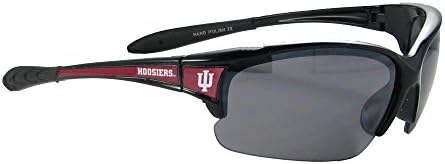 Магазин за спортни аксесоари Indiana Hoosiers Черни и Червени Мъжки Дамски Слънчеви Очила IU Официално Лицензирани