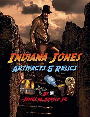 Книга и Карта на Артефакти и Реликви на Индиана Джоунс, Пълноцветен Плюс Две безплатни Свързани карта