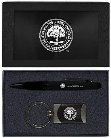 Подаръчен комплект Престижната химикалки и Ключодържател Ключодържател - citadel Bulldogs
