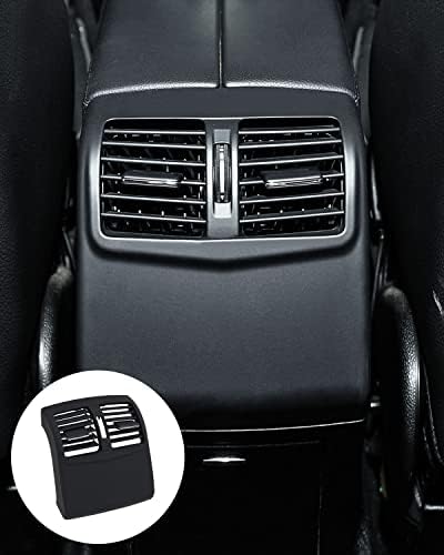 LIMBQS Черно отдушник заден климатик за Mercedes-Benz W212 E200 E260 E300, Задната част на Вентилационна лента