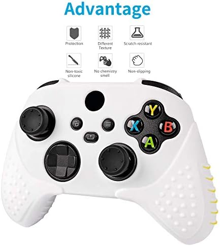 Силиконов калъф-хастар ОБЩОТО FAI контролера на Xbox серия X, Противоскользящий Защитен калъф подходящ за контролера