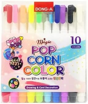ADDY & PLUSY Dong-Магическа писалка за colorization Пуканки 10 цвята