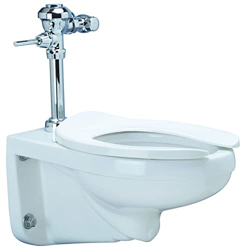 Zurn Z. WC5.M Ръчно подови тоалетна система Zurn One с сливным капак 1,28 GPF и височина 14 см
