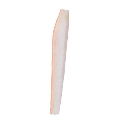 Ролка материал на фурната / въздушен филтър / ОВК, оранжев / бял материал от полиестер MERV8 - 1 x 25 см х 5